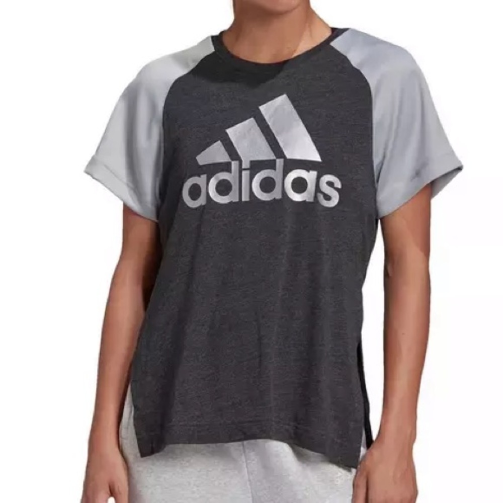 Adidas NWT W ST G Te A.RDY gray top gray aero ready top loose top long top XS‌